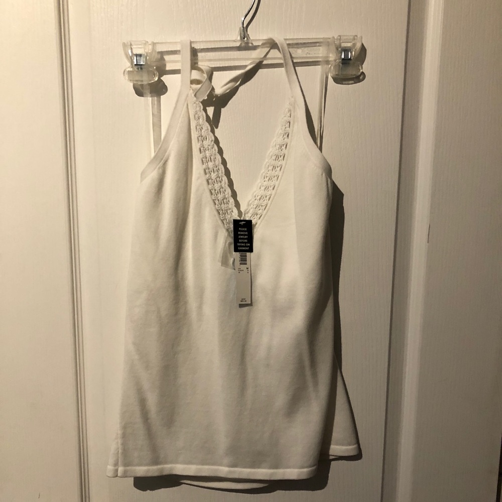 Knit halter top